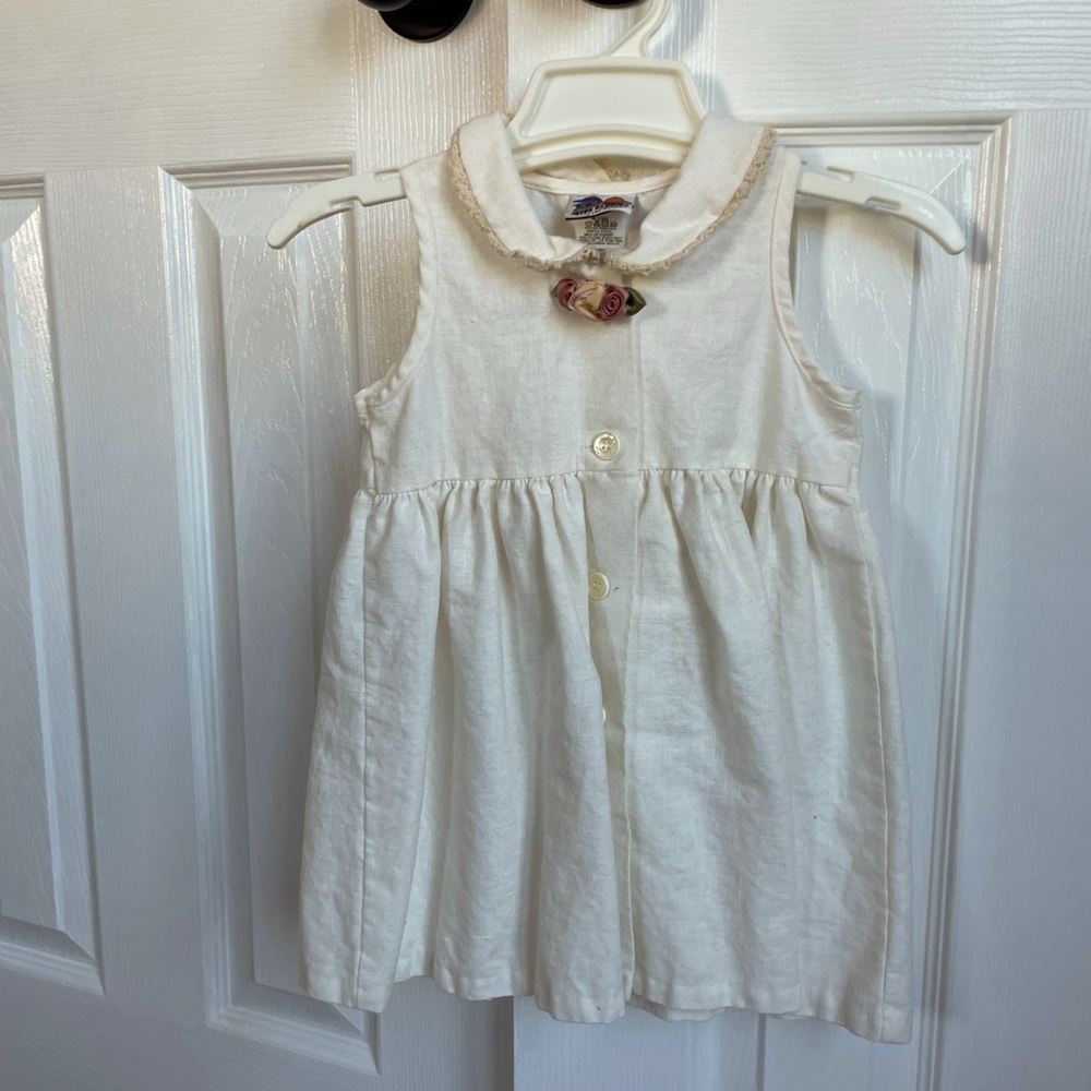 Vintage Linen dress 2T